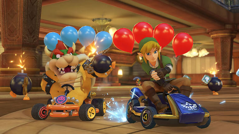 Characters from Nintendo's best franchises collide for intense kart racing action. (Image Source: Nintendo.com)