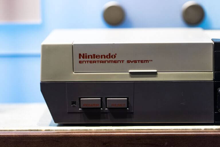 The original classic: Nintendo Entertainment System. (Image Source: Jason Leung on Unsplash.com)