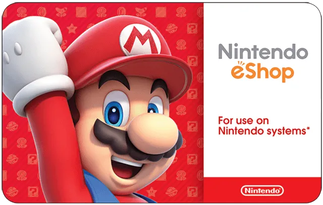 Buy Nintendo eShop Gift Cards at Discount Now